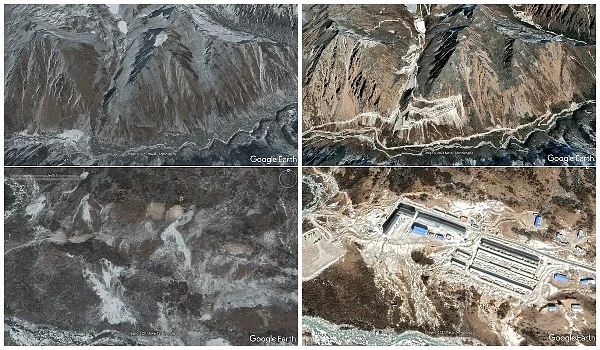 Chinese construction activity in Bhutanese territory