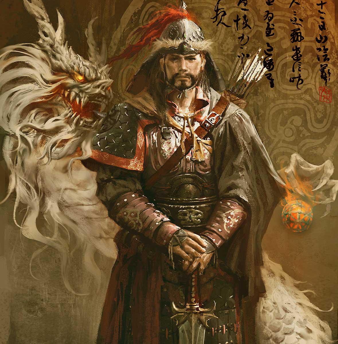 Чингисхан арт