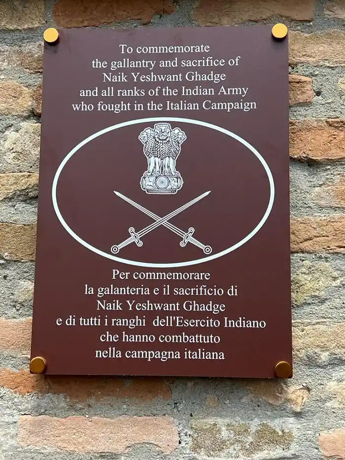 indian army memorial italy