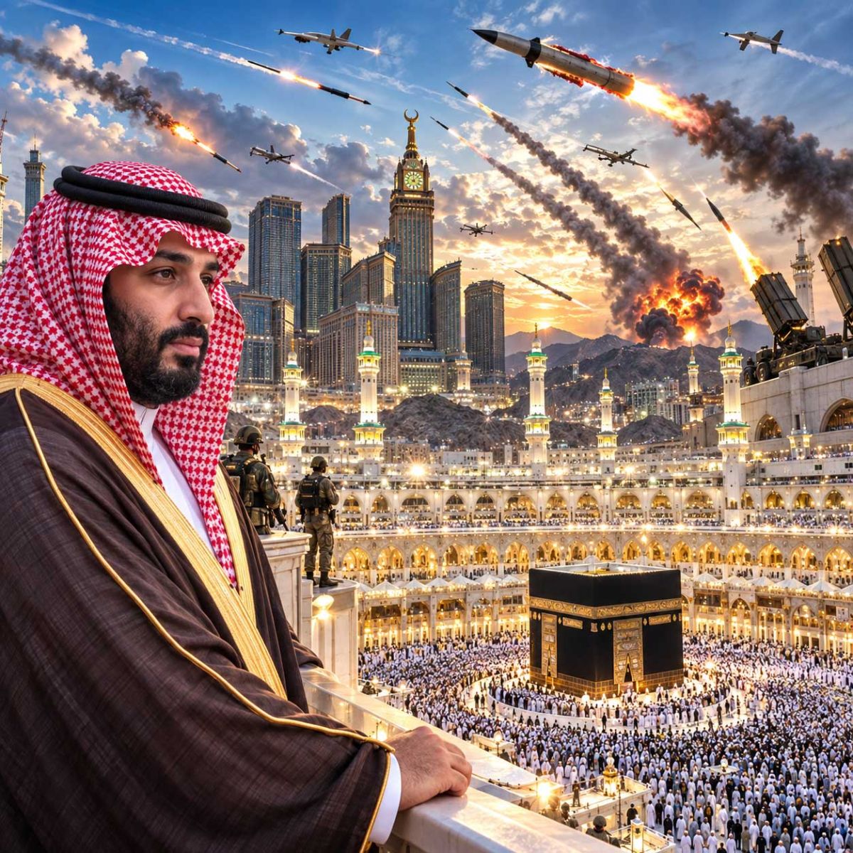 Mecca Under Red Alert: Historic Air Raid Warnings Sounded Across Western Saudi Arabia as Houthi Attacks Spike