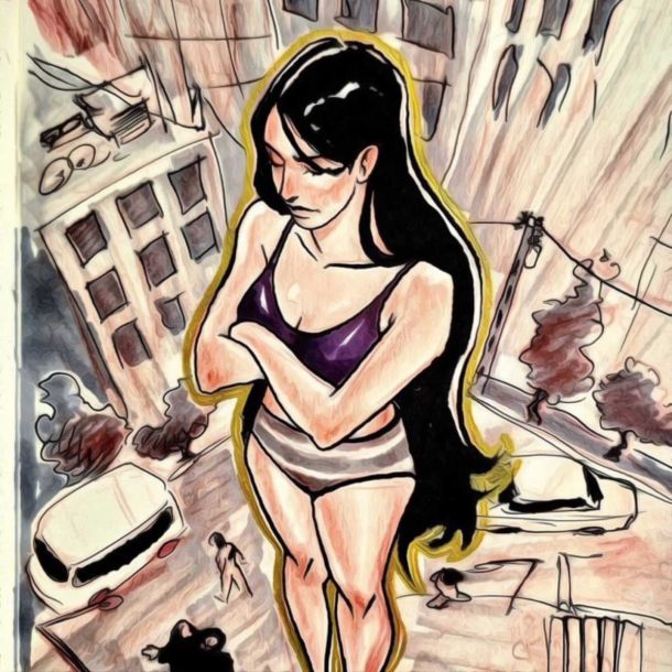 Iranian student strips down outside prestigious Tehran university in bold protest against harassment