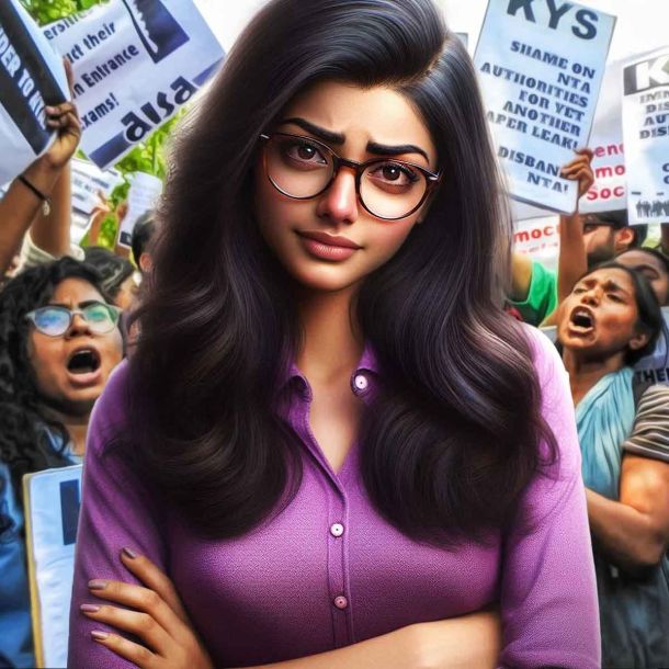 NEET Candidate Ayushi Patel Who Received Support from Priyanka Gandhi Submitted Forged Documents, Allahabad HC Allows NTA to Take Legal Action