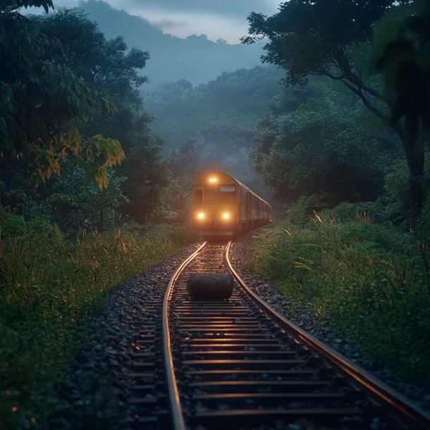 Another Conspiracy to Derail Train? Farrukhabad Express Narrowly Escapes Major Accident, Loco Pilot Finds Wooden Logs on Railway Track