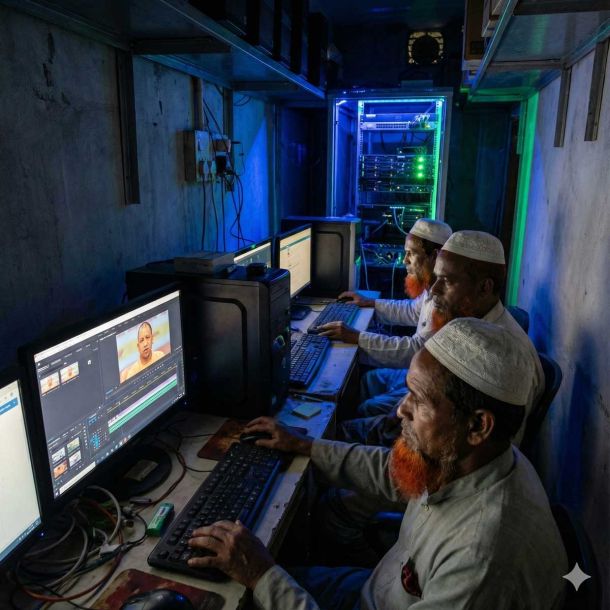 Pakistan and Bangladesh Accounts Spread Doctored Video After CM Yogi Speaks on Attacks Against Hindus