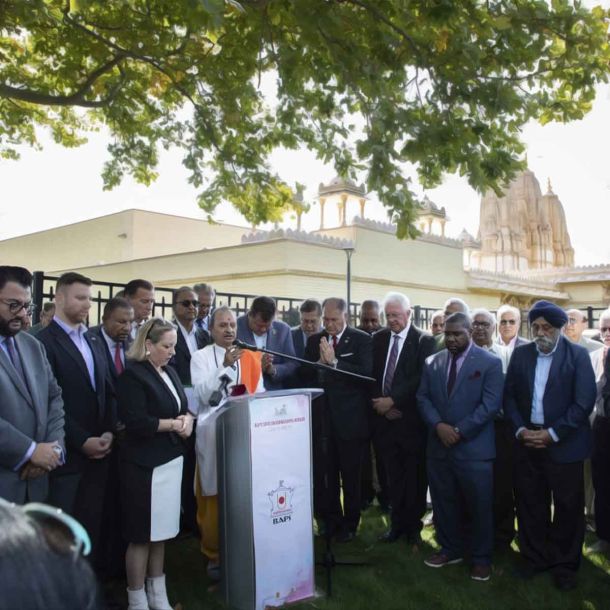 ‘Fck Modi, Modi is terrrist, Hindustan Murdabad’: Extremists deface BAPS Mandir in New York, third attack on Hindu temple in US in recent years