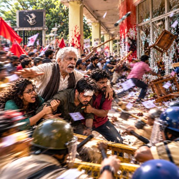From Anti-Hindu Chants to the Assault on the Vice-Chancellor: What the SRFTI Dossier Reveals About Unrest Involving Leftist Student Wing SFI
