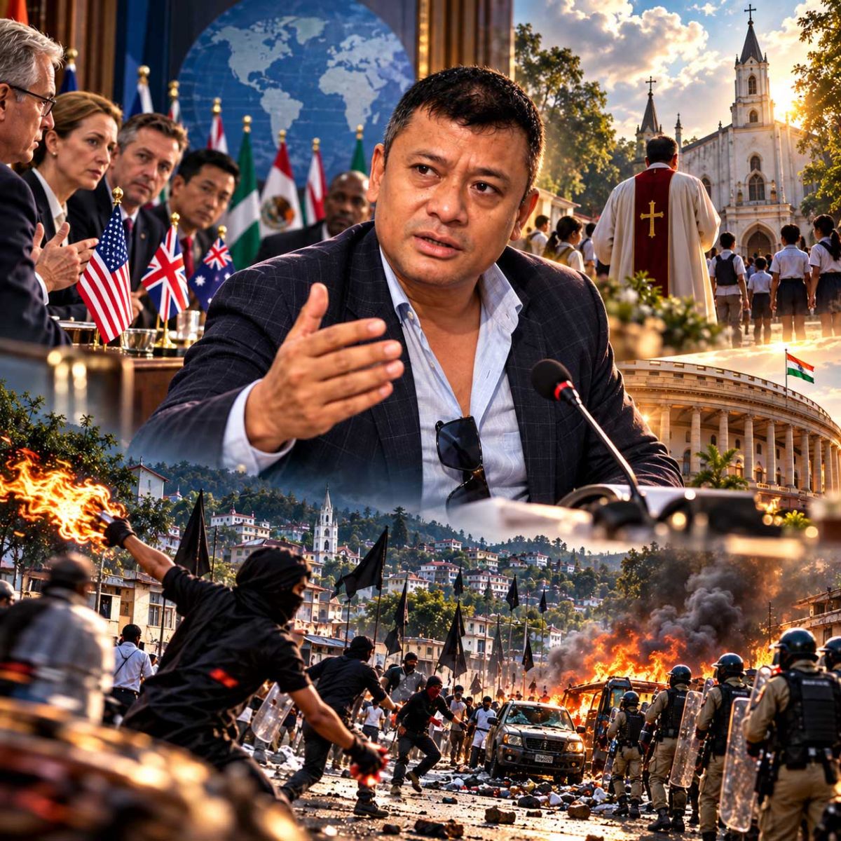 Seeking Global Pressure on FCRA, Backed by Church Groups, and Defending City Unrest: Inside the Politics of Saleng Sangma
