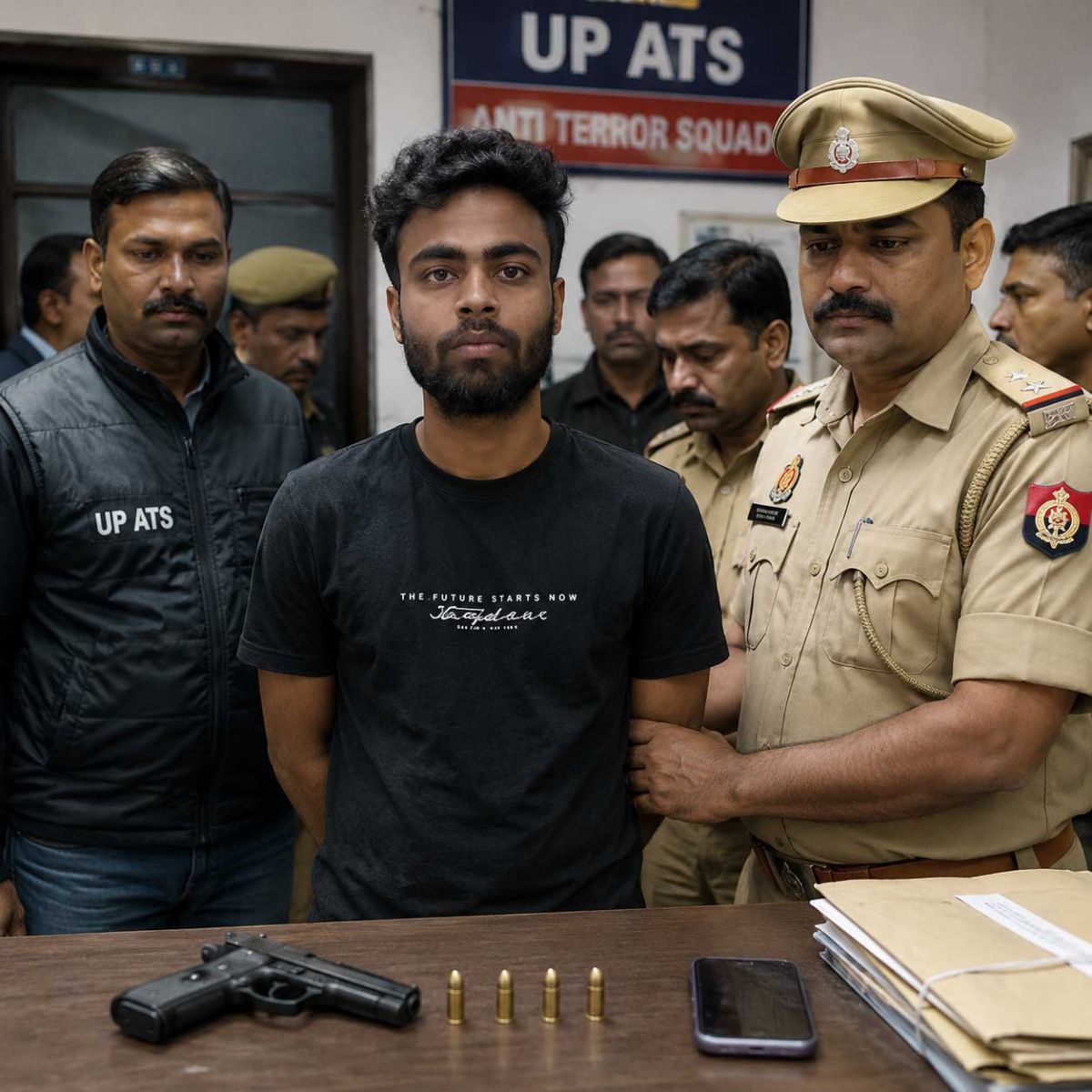 Counter-Terrorism Operation: UP ATS Apprehends Mohammad Shaikh Over Deepening Pakistan-Backed Subversive Ring Targeting BJP Leaders