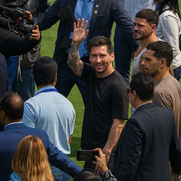 Lionel Messi Forced to Leave Early Amid Utter Chaos; Angry Fans Vandalise Salt Lake Stadium, Hurl Bottles; RAF Deployed