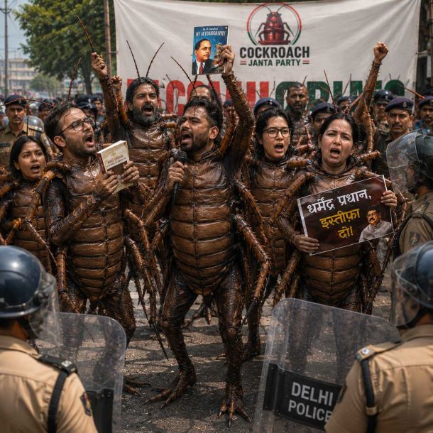 Behind the Satirical Shield: An Investigative Exposé into the Cockroach Janta Party’s Partisan Roots, Legal Defiance, and Digital Incitement