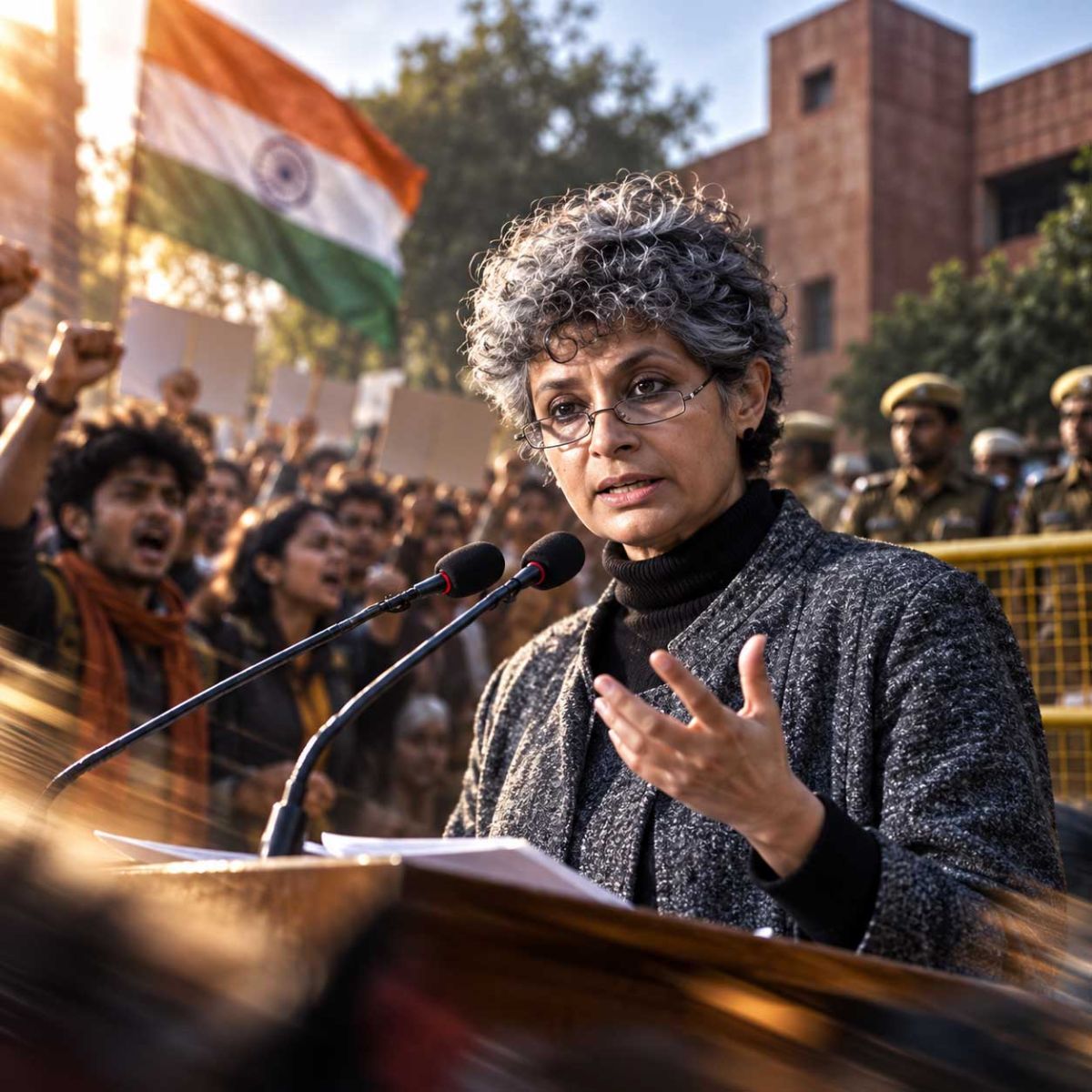 Outcry in Udaipur Over Ex-JNU Professor Nivedita Menon’s Past Remarks Leads to Cancellation Demands
