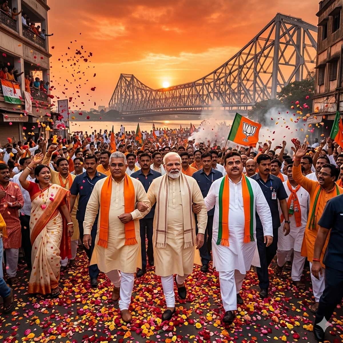 The 15-Year Journey of the BJP in West Bengal: Unveiling the Masterminds Behind the Historic Electoral Victory