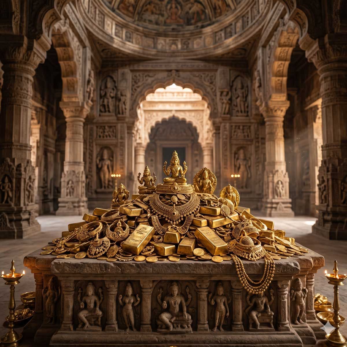 Centre Rejects Claims of Temple Gold Monetisation, Says No Such Proposal Exists