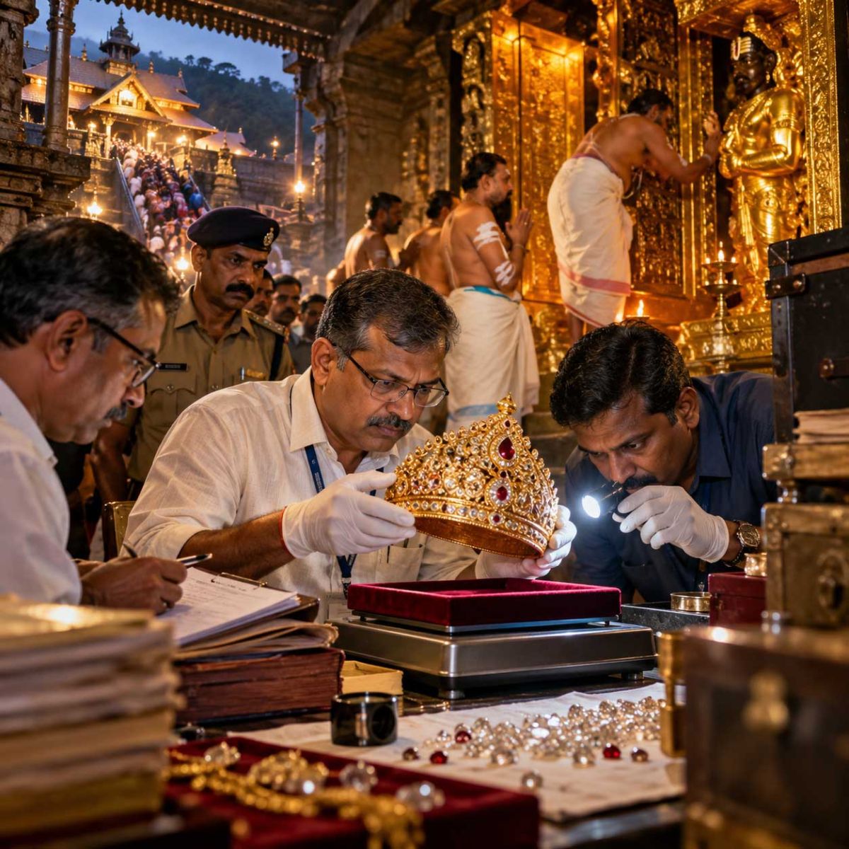 The Alchemist’s Vault: Inside the Sabarimala Gold Crown Discrepancy