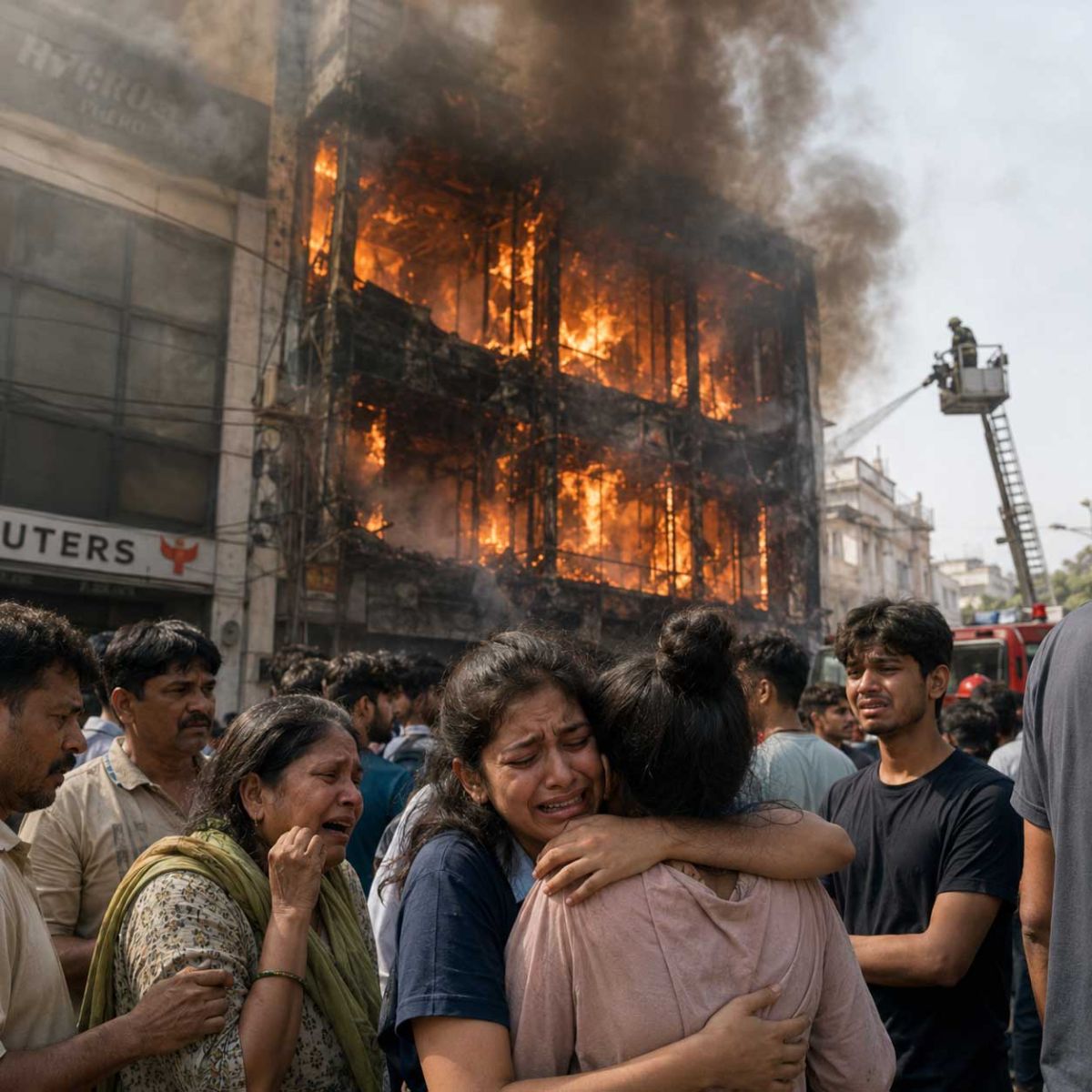 Smoke, Mirrors, and Ash: How Lucknow's Aliganj Fire Exposed India's Relentless Vertical Traps