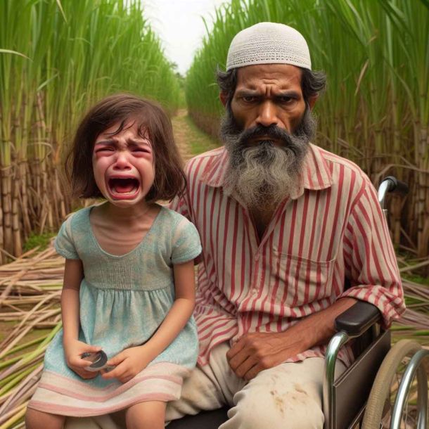 Uttar Pradesh: Sameer rapes a 4-year-old disabled Hindu girl after abducting her from a temple, was out on bail after raping a 5-year-old