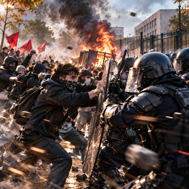 The Autumn of Barricades: Inside the French High School Revolt