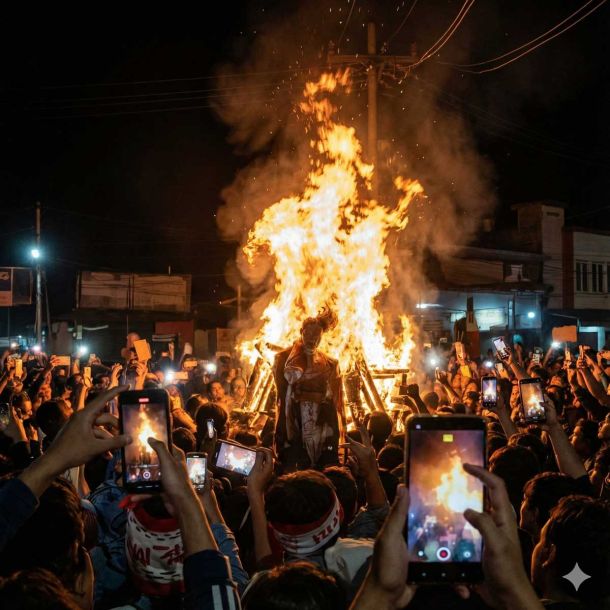 Bangladesh: Hindu man Dipu Das beaten to death by Muslim mob in Bhaluka, body tied up and burned alive over blasphemy claims