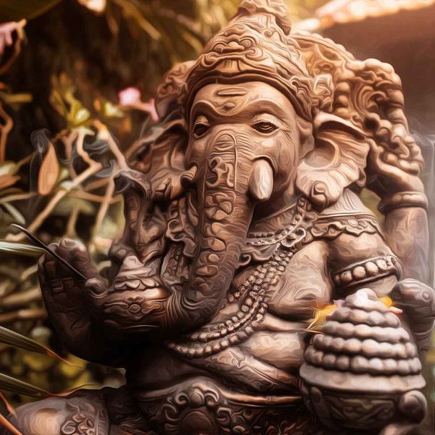 The physical destruction of the icons and temples does not mean that the Gods have been destroyed