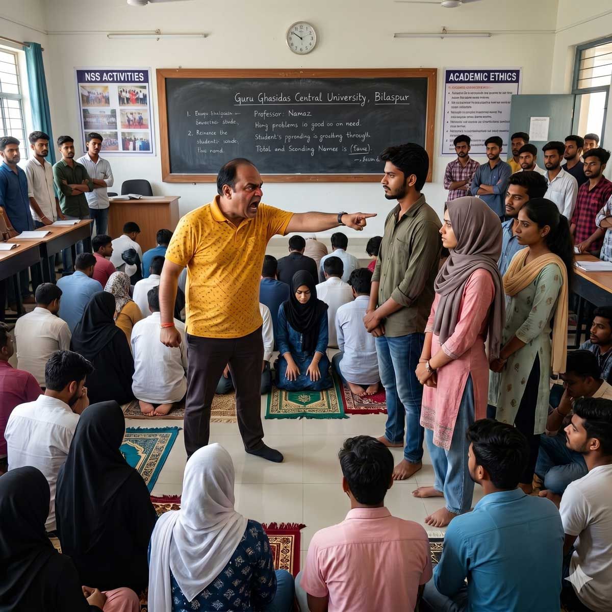 Chhattisgarh High Court Rejects Plea to Halt Case Against Professor Accused of Forcing Hindu Students to Perform Namaz