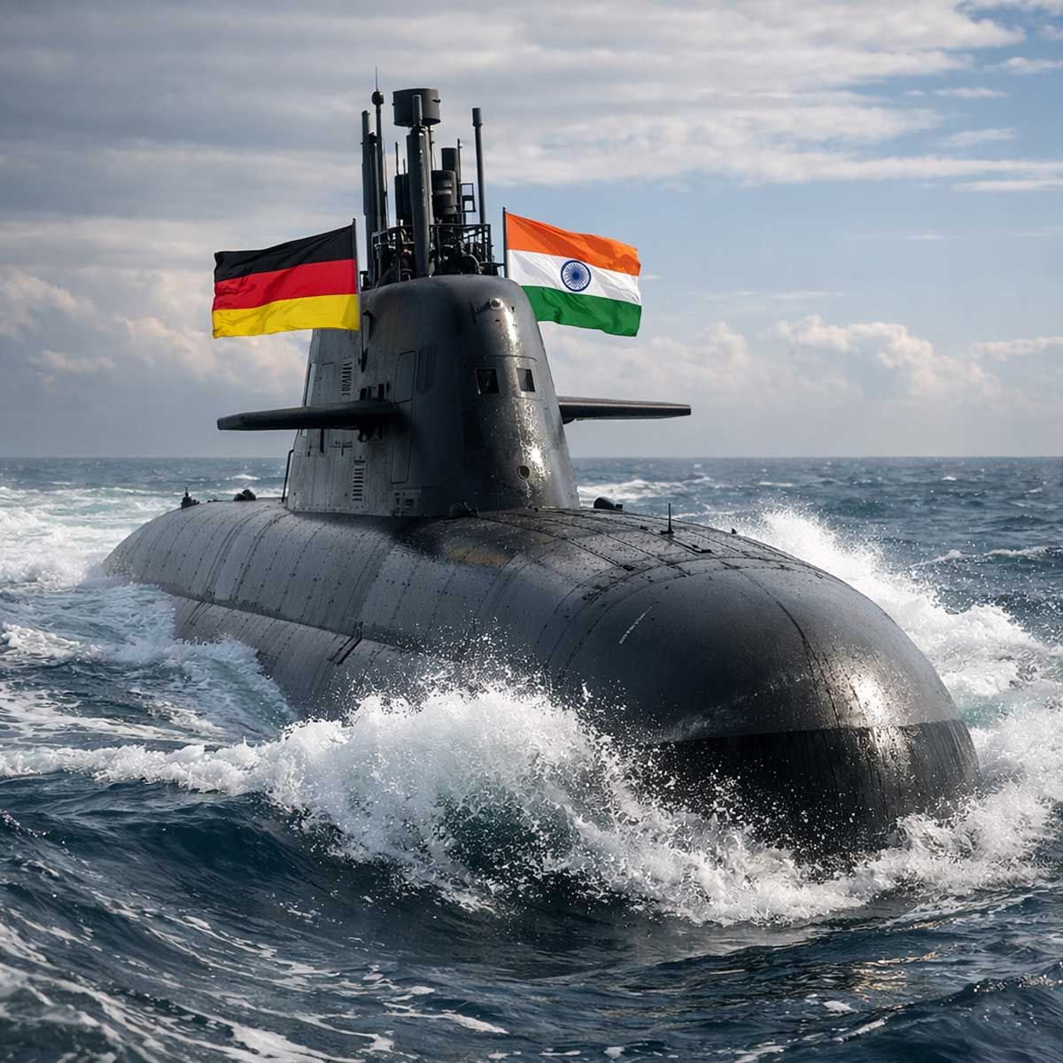 Berlin–Delhi to Seal ₹72k Cr Submarine Pact: Project-75I Boosts India's Naval Stealth & Self-Reliance