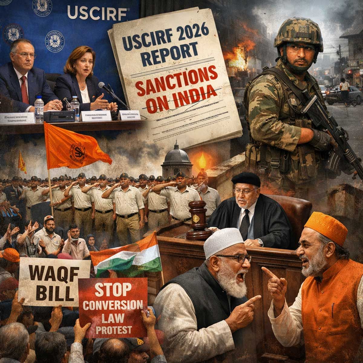 USCIRF Report on India Sparks Debate Over Bias and Claims