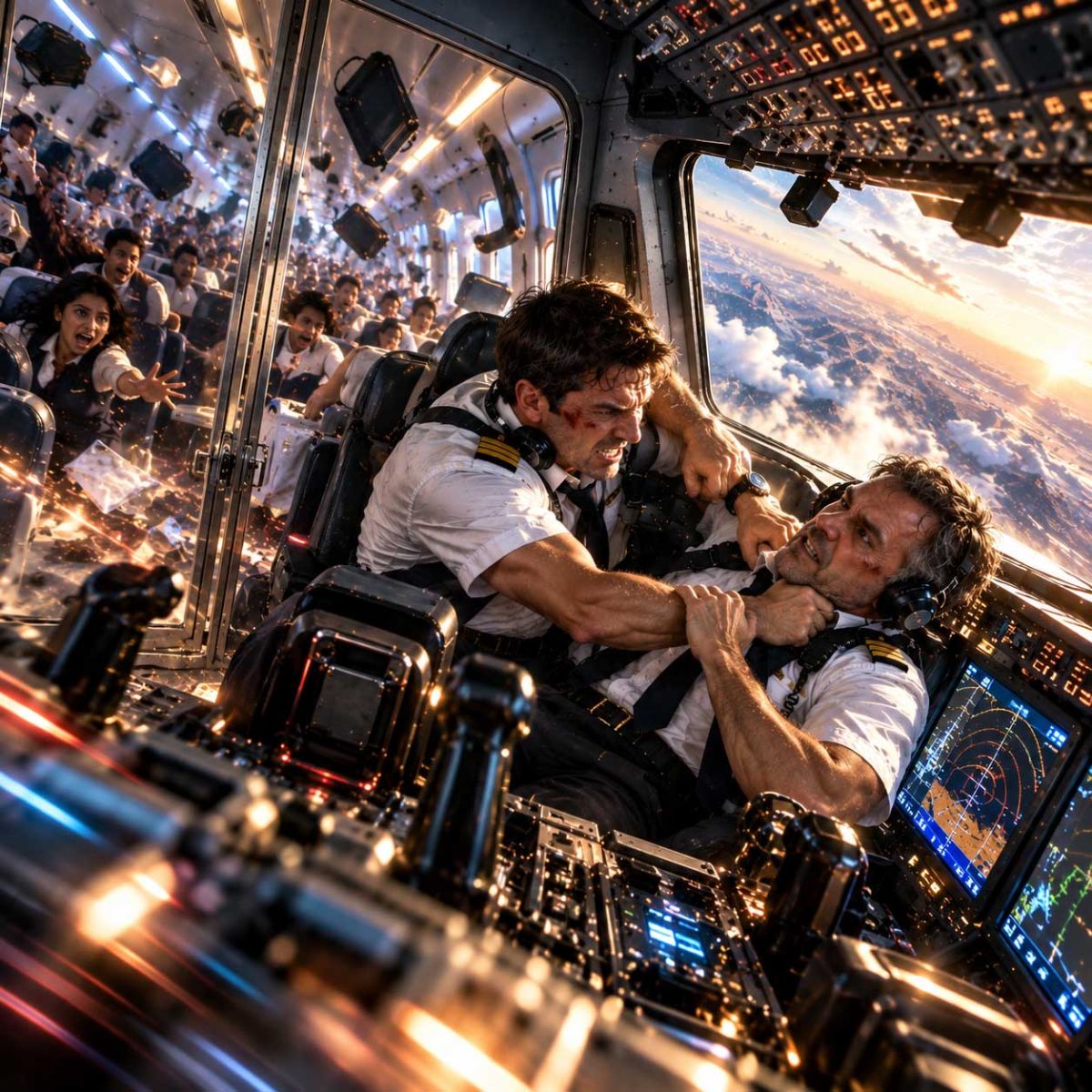 The Breach at Thirty-Four Thousand Feet: Inside the Cockpit Struggle Aboard Flydubai Flight 1073