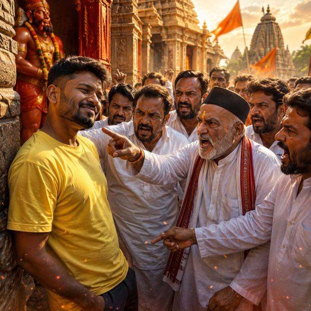 Shiggaon: Outrage Over Desecration at Historic Temple Complex Leads to Call for Bandh on August 26