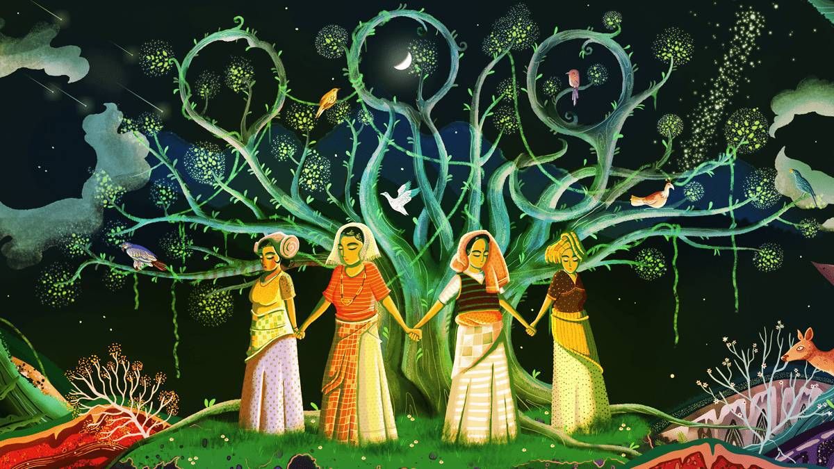 Google Doodle Celebrates 45th Anniversary of Chipko Movement to Protect The  Environment | India.com