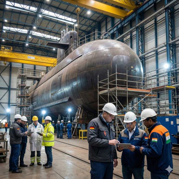 Berlin–Delhi to Seal ₹72k Cr Submarine Pact: Project-75I Boosts India's Naval Stealth & Self-Reliance