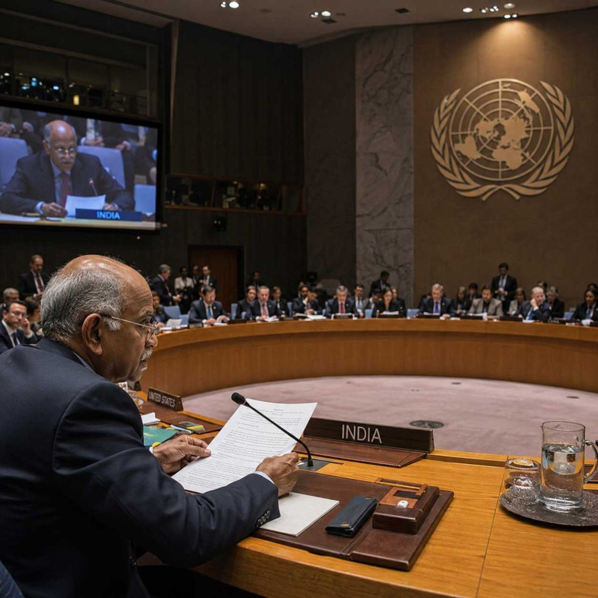 India Rebukes Pakistan at the United Nations, Exposes Contradictions of a Nation Accused of Genocidal Violence Speaking on Kashmir