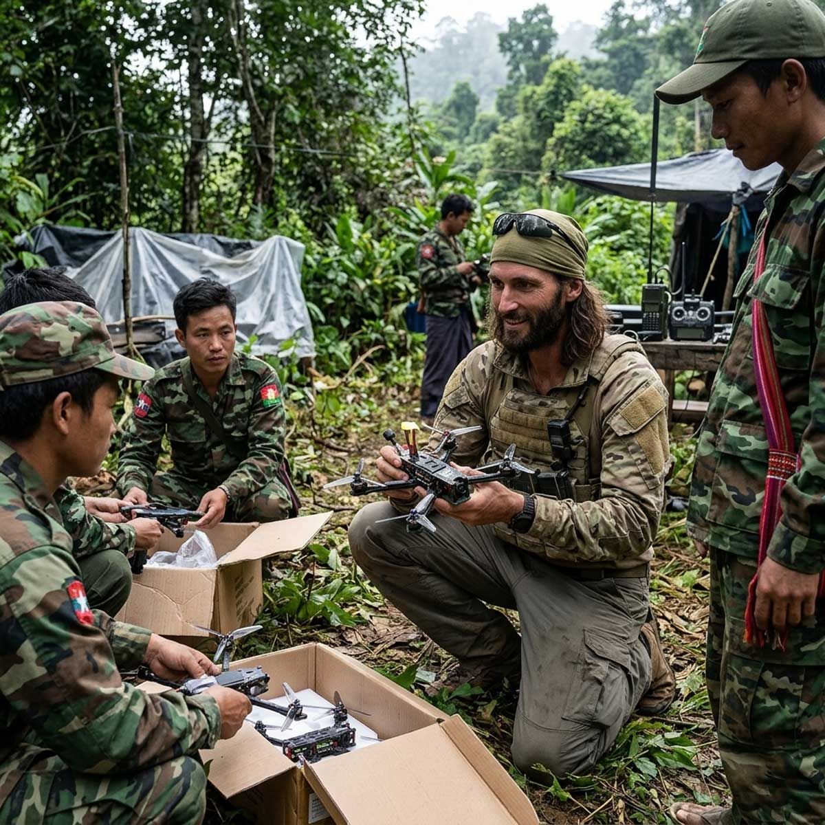 Seven Foreign Nationals, Including Six Ukrainians, Arrested for Alleged Ties to Myanmar Armed Groups; Kyiv Requests Consular Access