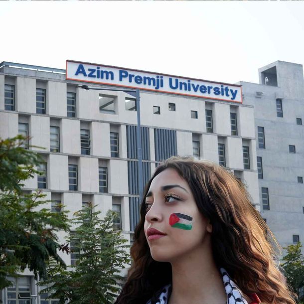 Azim Premji University: Students Wear Palestinian Flag Badges During Convocation, Demand Wipro Sever Ties with Israeli Universities and Companies