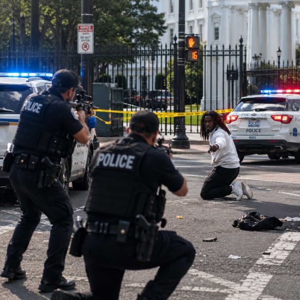 Security Breach Near the Presidential Mansion: Gunman Terminated by Law Enforcement After Opening Fire Outside White House Checkpoint
