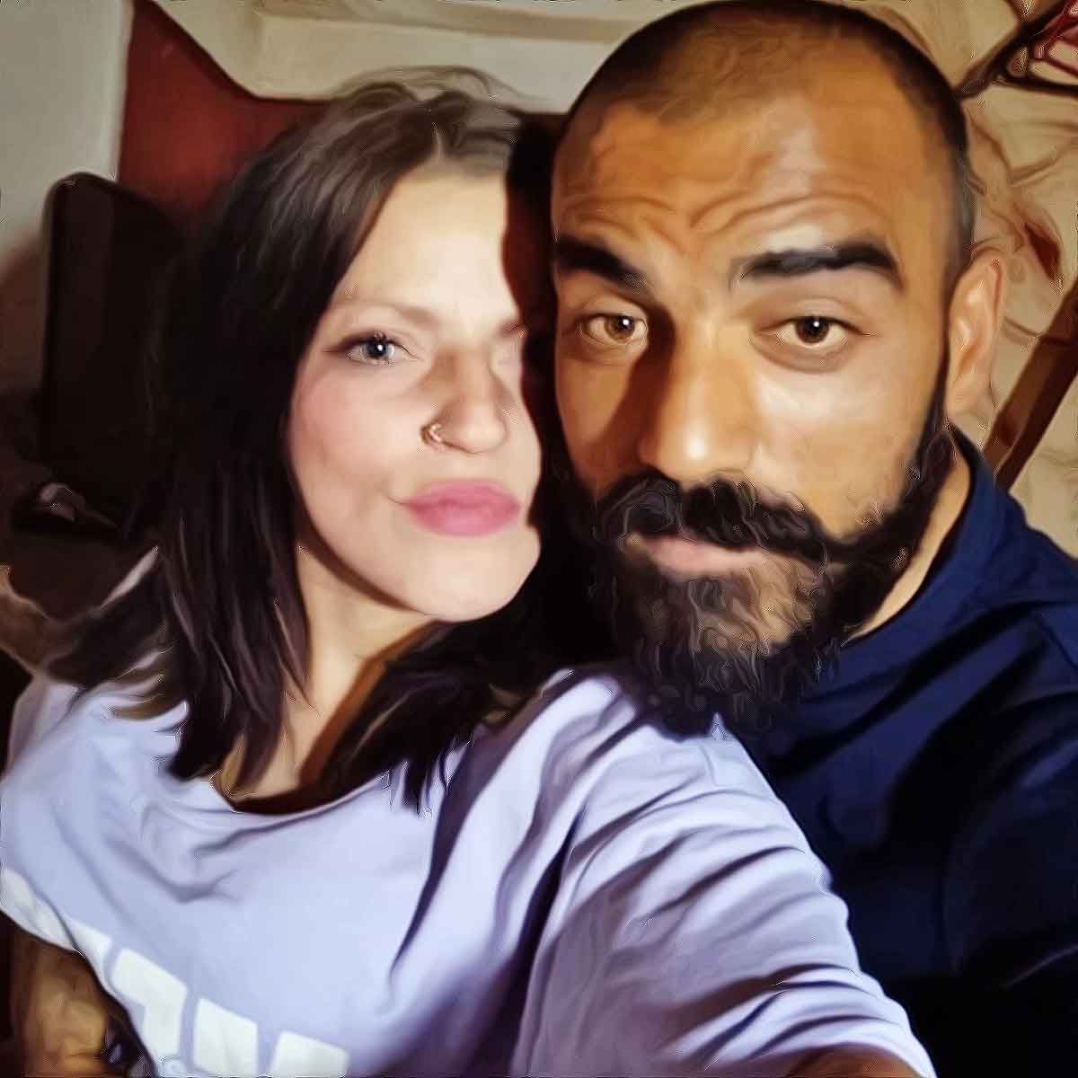 The victim was left dead wrapped in the blanket for six days