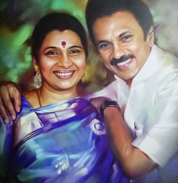 Dravidian Model Enters Temple: Ritual Umbrella For MK Stalin’s Wife, Normal Umbrella For The Lord