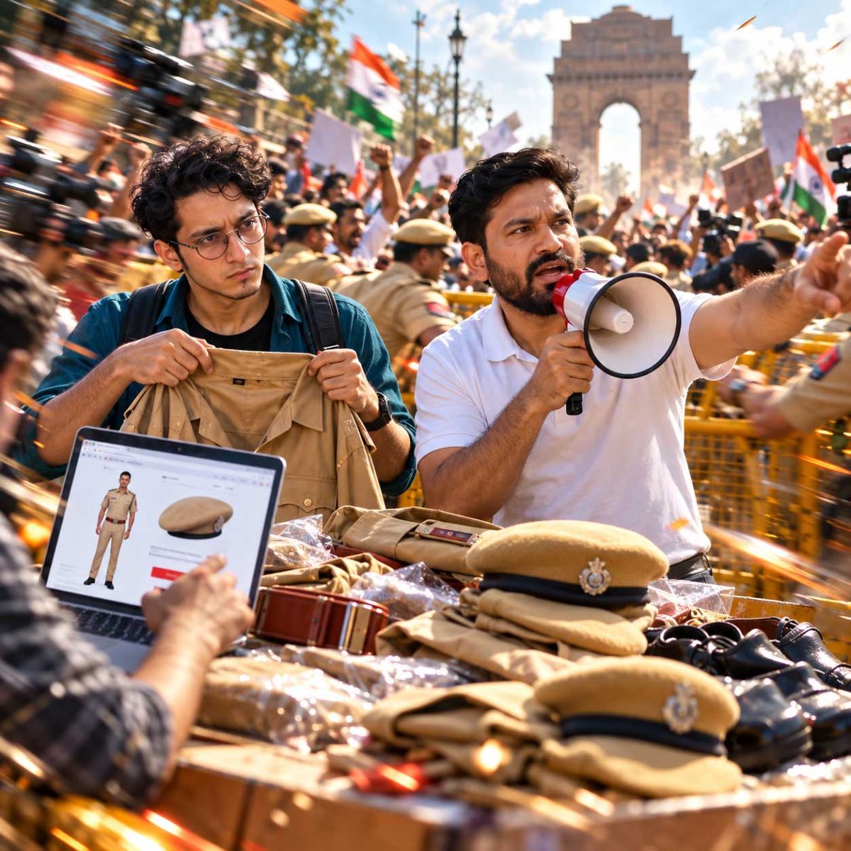 CJP Backers Urging Protestors to Procure Police Uniforms Online to Impersonate Delhi Police Personnel During 10th October Jantar Mantar Agitation: The Legal Implications