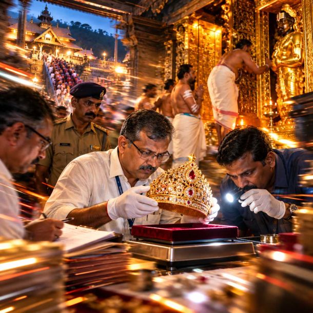The Alchemist’s Vault: Inside the Sabarimala Gold Crown Discrepancy