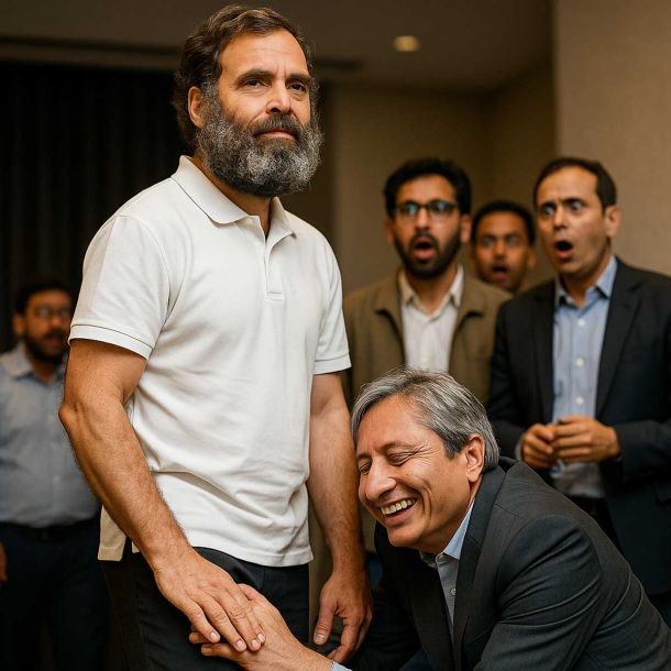 Ravish Kumar’s Blind Faith: Comparing Rahul Gandhi to Mahatma Gandhi