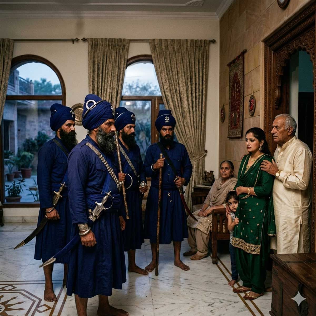 Armed Robbery in Gurdaspur: Men Disguised as Nihangs Hold Jeweller’s Family Hostage, Loot Valuables Worth ₹7 Crore