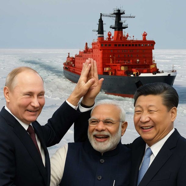 Russia and China formalize Northern Sea Route accord: Millions of tonnes of Chinese cargo to sail via Arctic nuclear ice-breakers