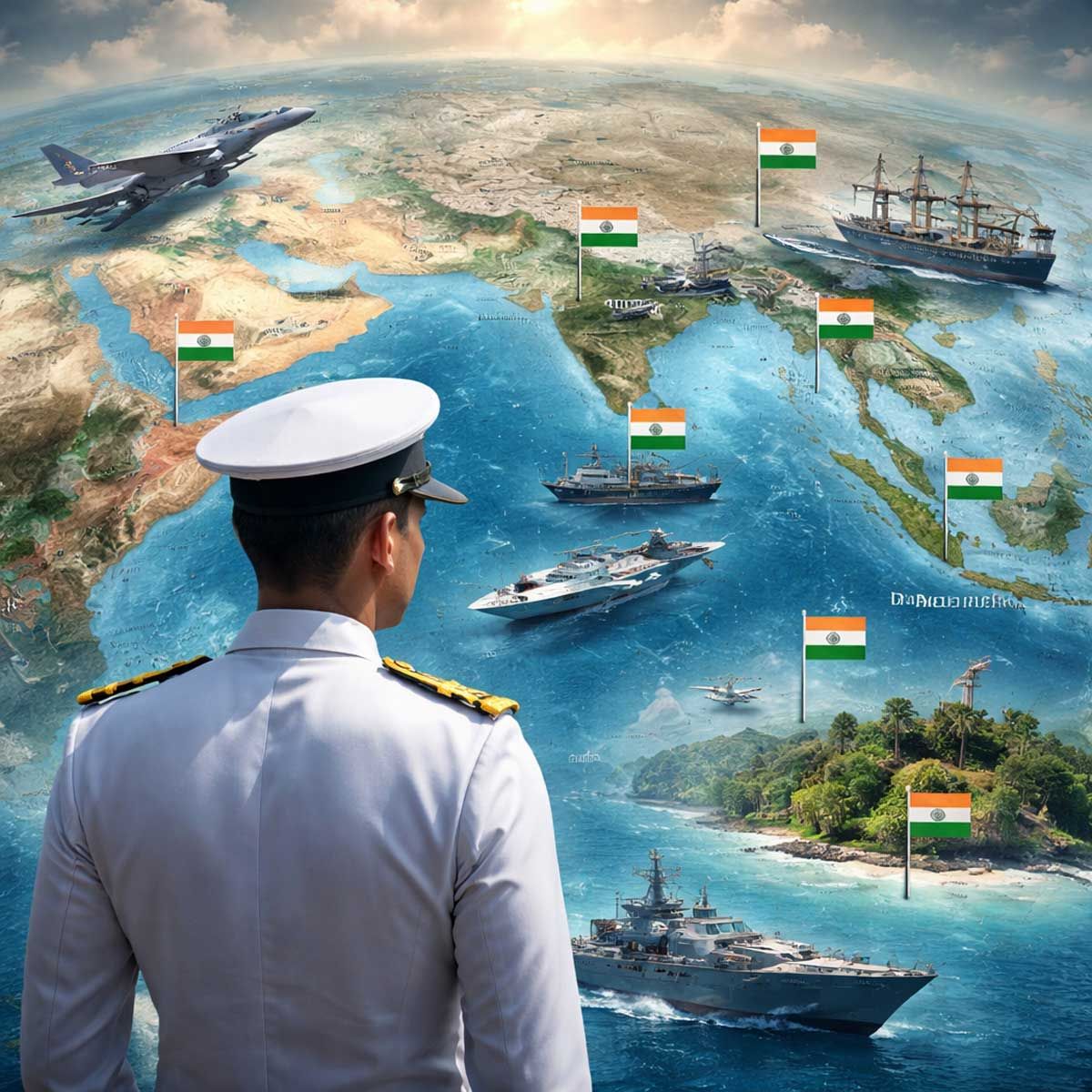Global Reach: Mapping India’s Strategic Military Footprint Beyond its Borders