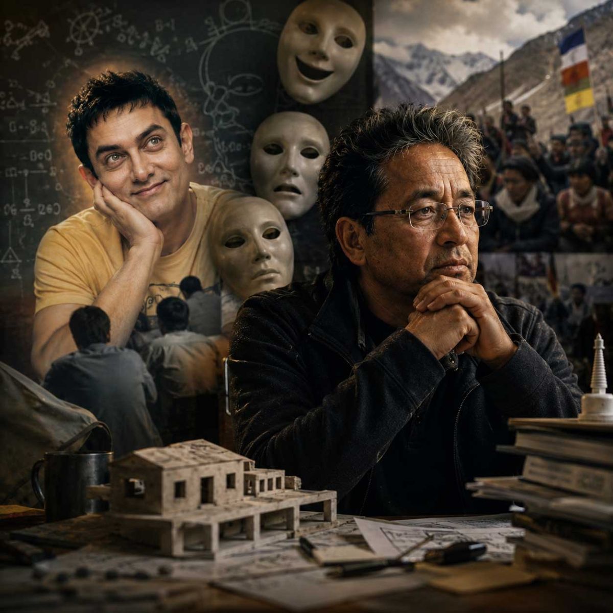 The Man Behind the Myth: Separating Sonam Wangchuk from 'Phunsukh Wangdu'