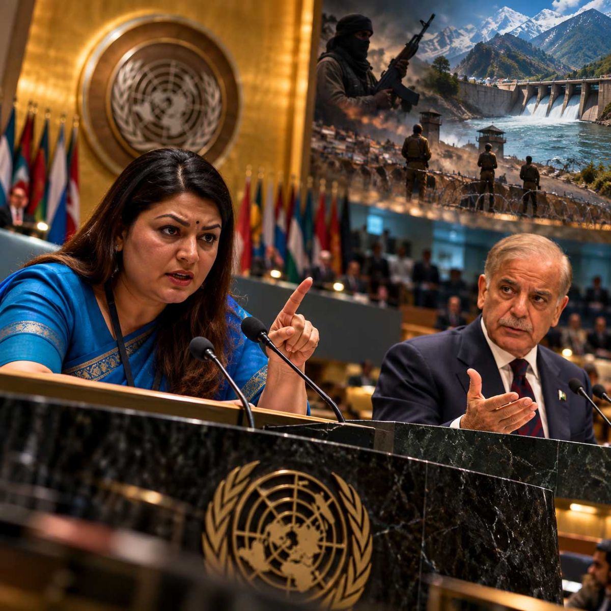 ‘Terror Will Bring Repercussions’: India Rebukes Pakistani PM Shehbaz Sharif at UN General Assembly
