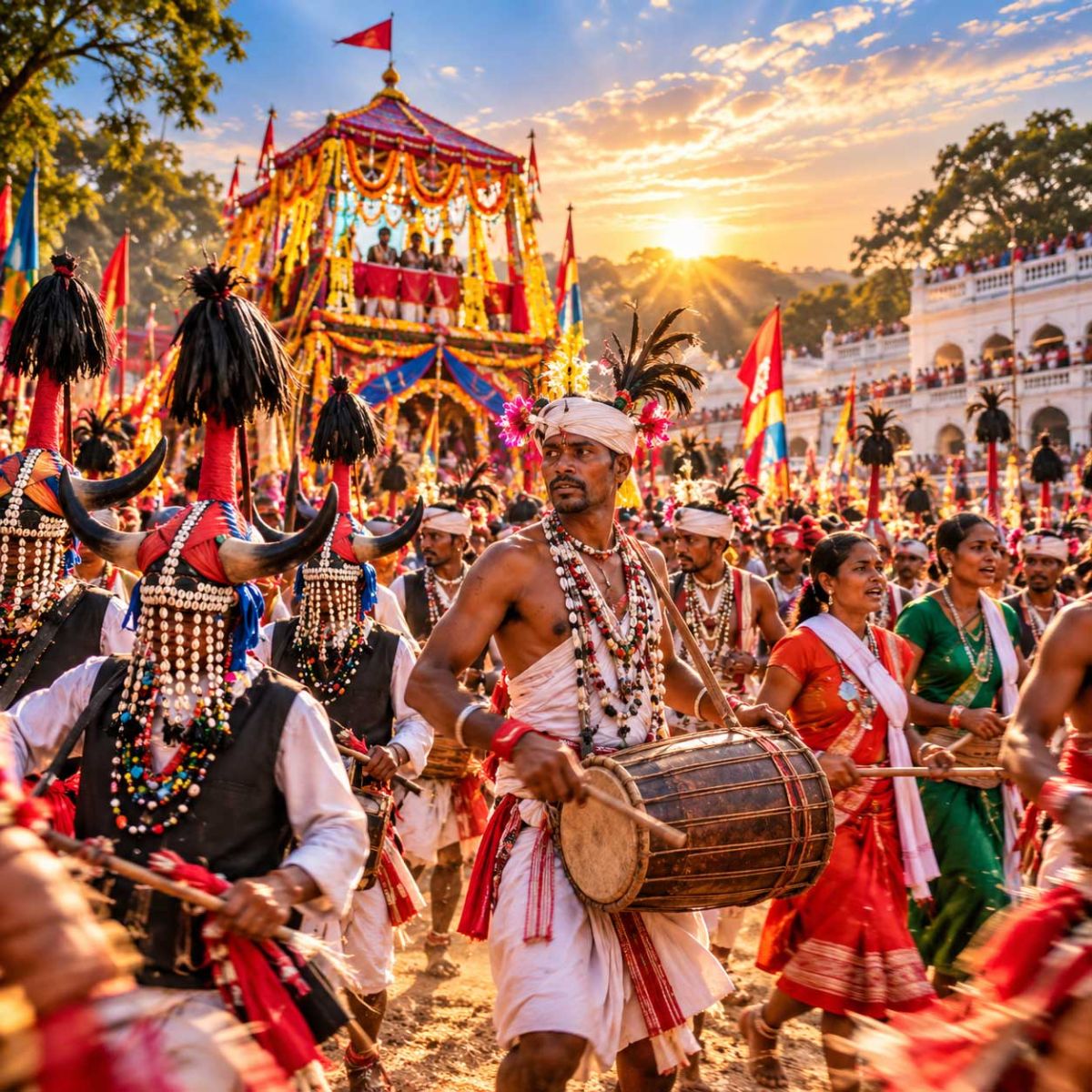 Bastar Dussehra: Observing the 75-day cultural festival in the territory following the elimination of Maoist insurgency