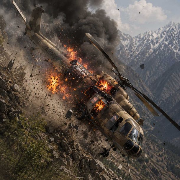 Military Aircraft Fatal Crash Over Restive Muzaffarabad Valley