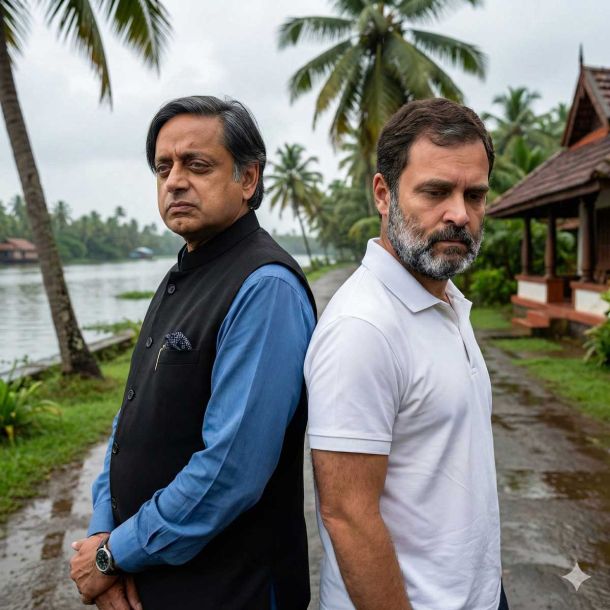 Battle Inside the Big Tent? BJP Mocks Congress Over Shashi Tharoor Row