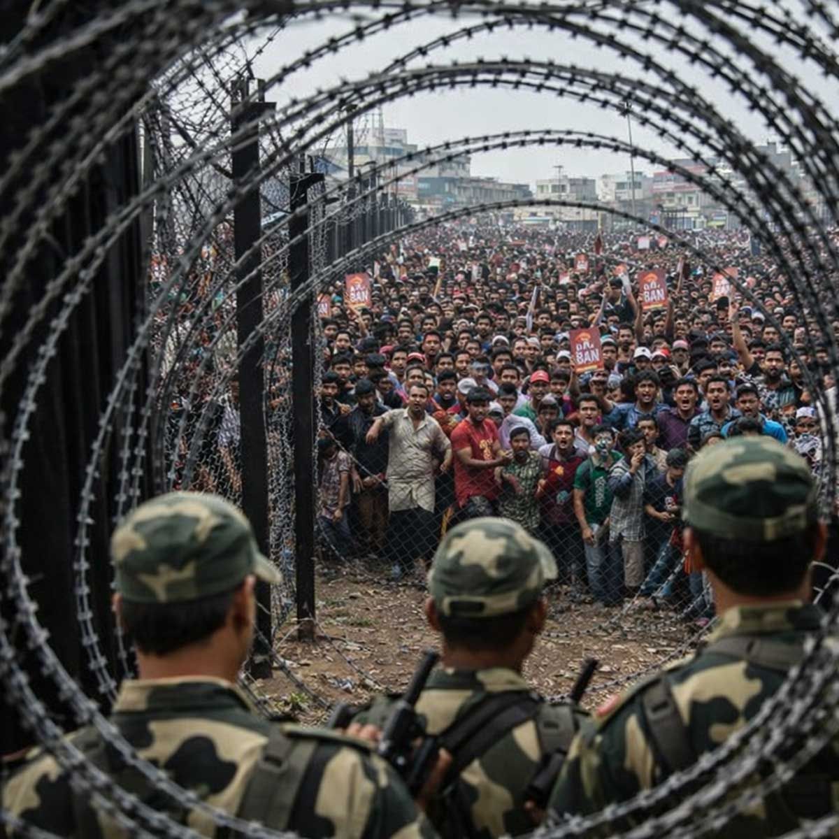 Bangladesh Situation Update: Border Guard Deployed in Dhaka Ahead of Sharif Osman Hadi’s Funeral