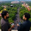 Unauthorised Aerial Footage Over High-Security Protest Site Sparks Grave Legal and National Security Concerns