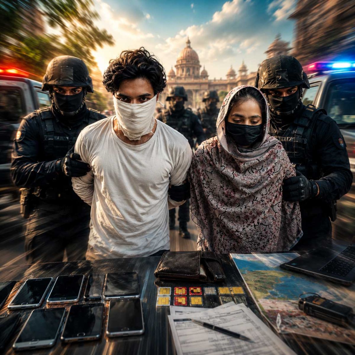 Delhi Police dismantle ISI-backed espionage ring, detain married couple over spying operations for Pakistan
